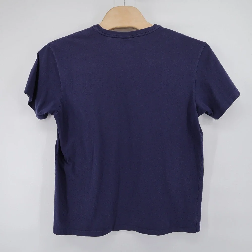 Polo‎ Ralph Lauren Pony Logo T-Shirt Navy Blue Short Sleeve Mens L